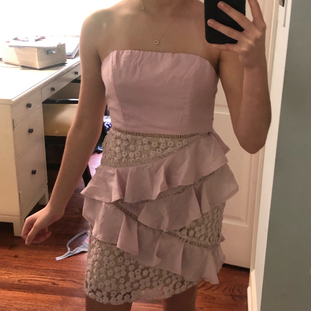 Purple Body con Dress